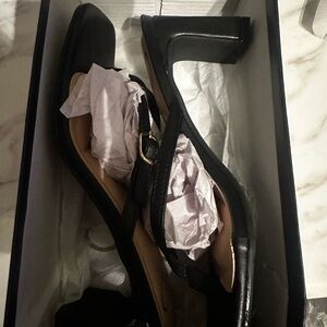 Windsor Black Strappy Heels